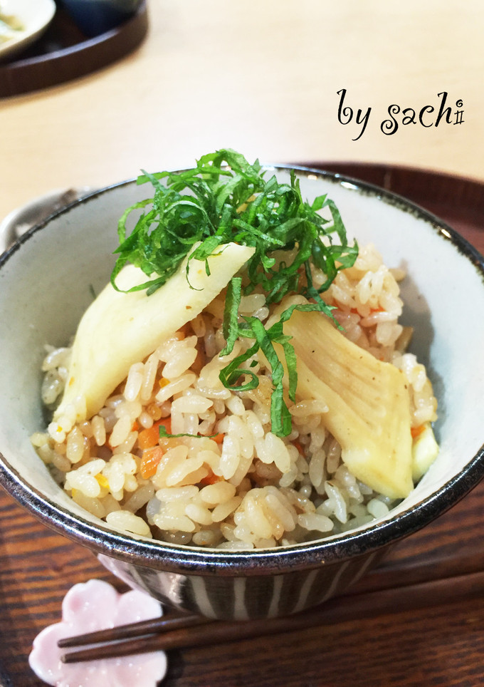たけのこの炊き込みごはん-レシピのメイン写真