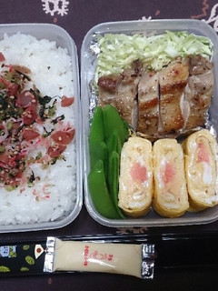 男子高校生お弁当4月11日-レシピのメイン写真