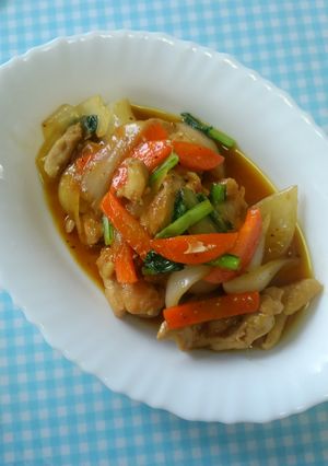 こっくり！さっぱり！新玉ねぎの鶏肉炒め♪-レシピのメイン写真