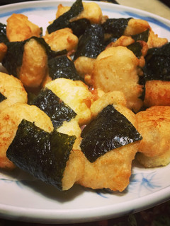 おつまみに最適!山芋(自然薯)の磯辺揚げ-レシピのメイン写真