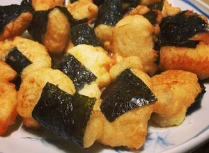 おつまみに最適！山芋（自然薯）の磯辺揚げ-レシピのメイン写真