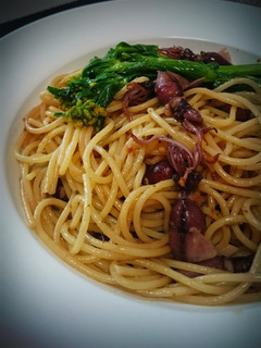 ほたるいかと菜の花の春パスタ-レシピのメイン写真