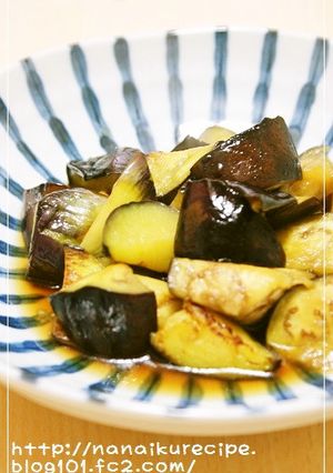 ジューシー揚げナスの麺つゆ浸し-レシピのメイン写真