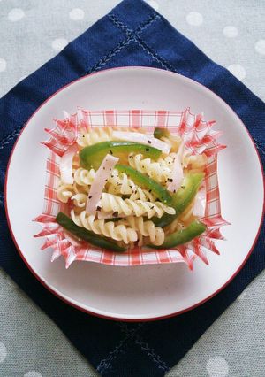お弁当に☆レンジで簡単マカロニサラダ-レシピのメイン写真
