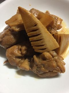 たけのこと鶏肉の生姜風味の旨煮-レシピのメイン写真