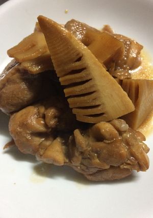 たけのこと鶏肉の生姜風味の旨煮-レシピのメイン写真