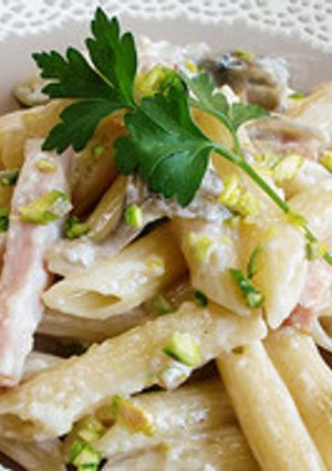 ピスタチオのクリームパスタ-レシピのメイン写真