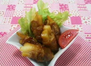 肉巻きポテト☆安い！簡単!!甘辛だれ-レシピのメイン写真