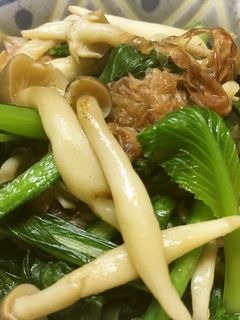 小松菜としめじの煮びたし✿-レシピのメイン写真