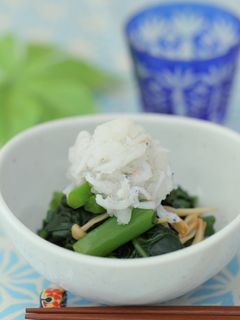 つるむらさきの卸しらす-レシピのメイン写真