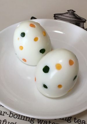 カラフルゆで卵♪-レシピのメイン写真