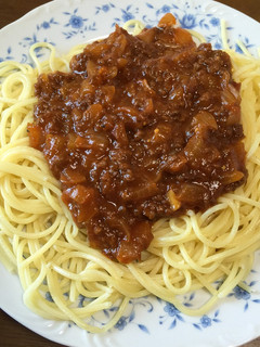 ミートソーススパゲッティ(母の味)-レシピのメイン写真