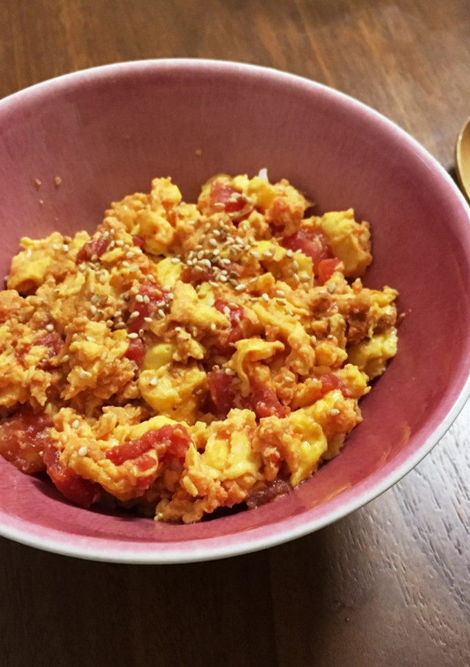 【簡単】ふわとろ！トマトと卵の中華丼-レシピのメイン写真