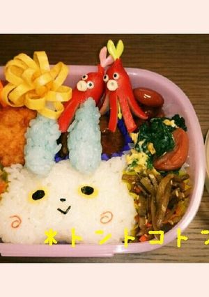 キャラ弁☆コマさんにぎり-レシピのメイン写真