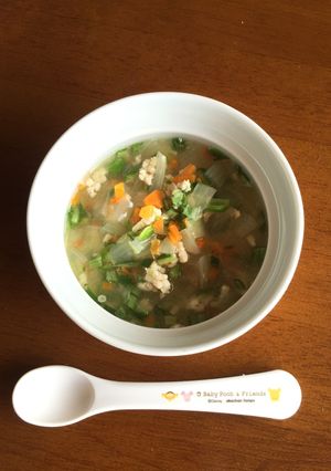 離乳食後期(10か月)☆オクラのスープ-レシピのメイン写真