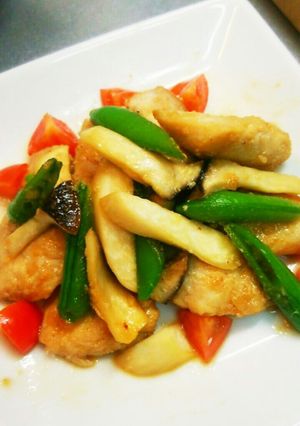 つけこみ醤油麹だれつくる♪鶏野菜炒め-レシピのメイン写真