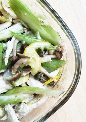さっぱり鶏胸肉とセロリのレモンマリネ-レシピのメイン写真