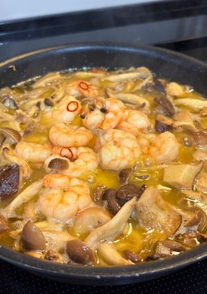 きのこのカレーアヒージョ-レシピのメイン写真