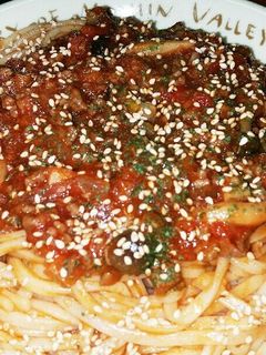 具沢山ミートソース焼きうどん-レシピのメイン写真