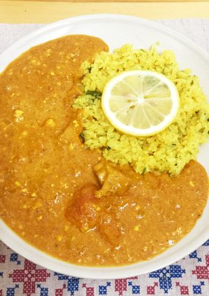 インド風・スパイスバターチキンカレー-レシピのメイン写真
