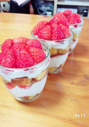 いちごのカップケーキ-レシピのメイン写真