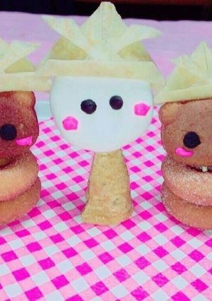 子供の日クレープdeかぶと(ฅ'ω'ฅ)-レシピのメイン写真