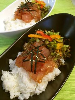 ホシサンだし醤油★まぐろ丼-レシピのメイン写真