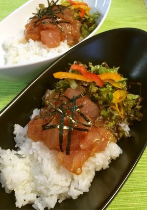 ホシサンだし醤油★まぐろ丼-レシピのメイン写真