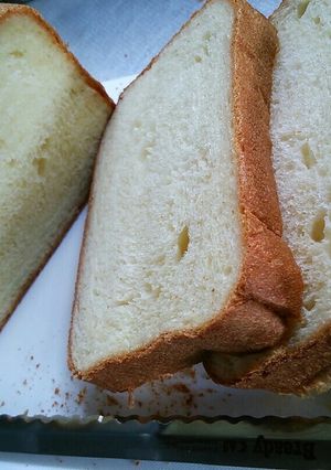 ふわふわブリオッシュ風食パン-レシピのメイン写真