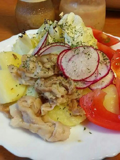 まるごとジャガイモとキャベツの温野菜~*-レシピのメイン写真