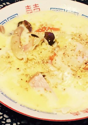 糖質制限◆糖質0麺で豆乳ちゃんぽん-レシピのメイン写真