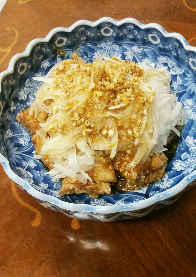 スライス玉ねぎたっぷりメカジキの南蛮漬け-レシピのメイン写真