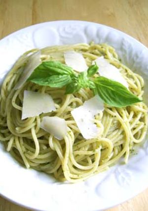 Pestoでスパゲティーニ＊M-Mom風-レシピのメイン写真