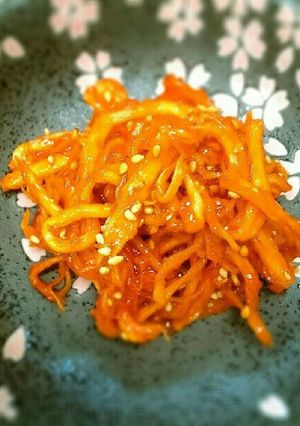 韓国風甘辛のさきいか♪簡単おかずおつまみ-レシピのメイン写真