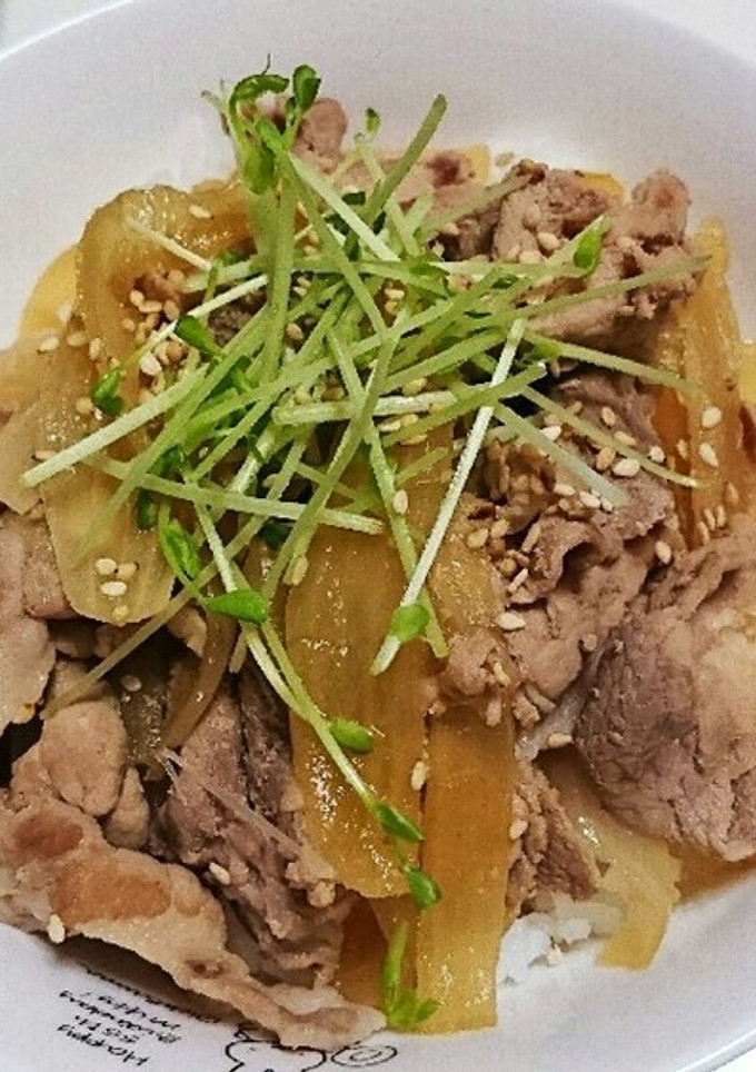 節約！簡単！早い！豚丼-レシピのメイン写真