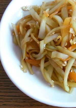 【お弁当おかず】じゃがいものきんぴら。-レシピのメイン写真