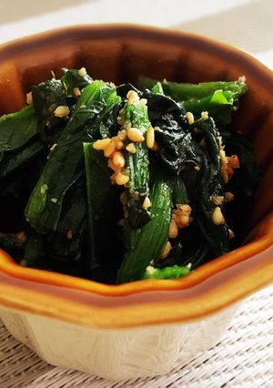 失敗しない☆ほうれん草の胡麻和え-レシピのメイン写真