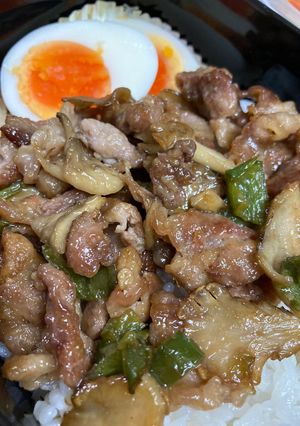豚こま肉とピーマンの味ぽん炒め♪-レシピのメイン写真