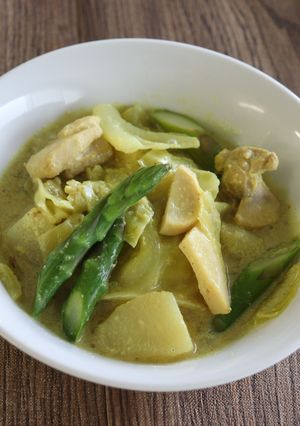 春野菜の豆乳スープカレー-レシピのメイン写真