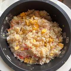 รูปของ 何食べ⭐︎シロさんの炊き込みチャーハン