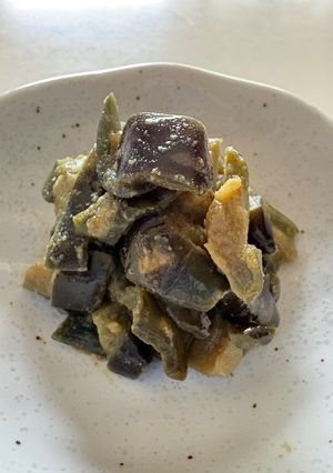 茄子の辛子漬け-レシピのメイン写真