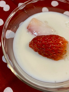 甘酒いちご寒天-レシピのメイン写真