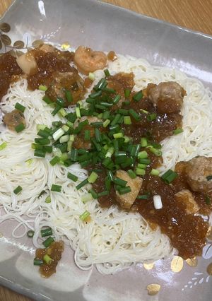 麺つゆジュレの素麺-レシピのメイン写真