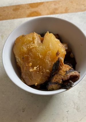 圧力鍋で小〜中型魚とじゃがいもの甘露煮-レシピのメイン写真