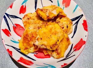 まるでもも肉！濃厚鶏むねチーズピカタ-レシピのメイン写真