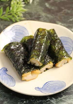 簡単！ちくわぶの磯辺巻き-レシピのメイン写真