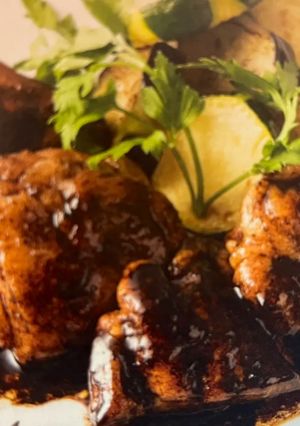 バルサミコチキン照り焼き10分-レシピのメイン写真