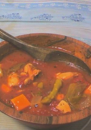 鶏もも肉の白ワイン煮込み・トマトブレイズ仕立て-レシピのメイン写真