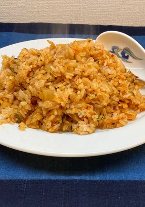 旨辛！薬味キムチ炒飯！-レシピのメイン写真