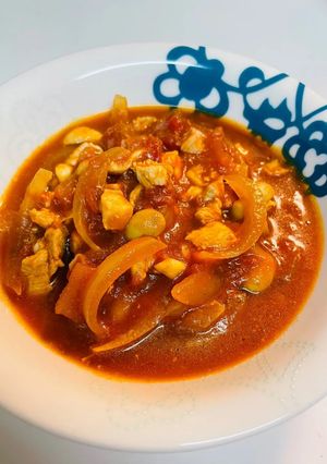 IBD食🍅鶏もも肉のやさしいトマト煮-レシピのメイン写真